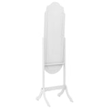 Vidaxl Mirror løsrevet 45,5x47,5x160 cm forarbejdet træhvide