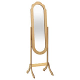 Vidaxl Mirror odłączone 45,5x47,5x160 cm przetworzone drewno