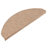VidaXL Stufenmatten selbstklebend 10 Stück 65x22,5x3,5 cm Beige