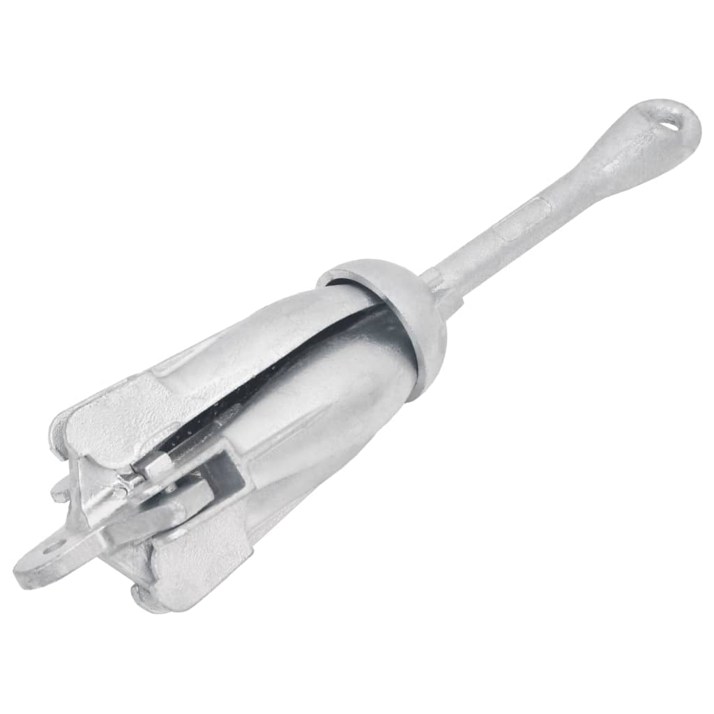 Vidaxx Anker klappbar 4 kg feuerverzinktes Gusseisen silber