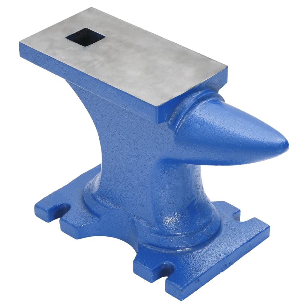 VidaXL Amboss 10,9 kg Gusseisen blau