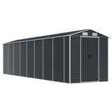 Vidaxl Garden Shed 191x725x198 cm ocynkowana stalowa antracyt -