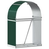 Vidaxl Foow Bood Storage 80x45x120 cm Galvanisé en acier vert