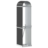 Vidaxx Brennholzlager 40x45x170 cm verzinkter Stahl Anthrazit