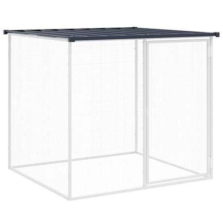 Vidaxx Hühnerstall mit Dach 103x98x90 cm verzinkter Stahl Anthrazit
