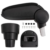 Vidaxx Armlehne 15,5x32x(41-54) cm ABS schwarz