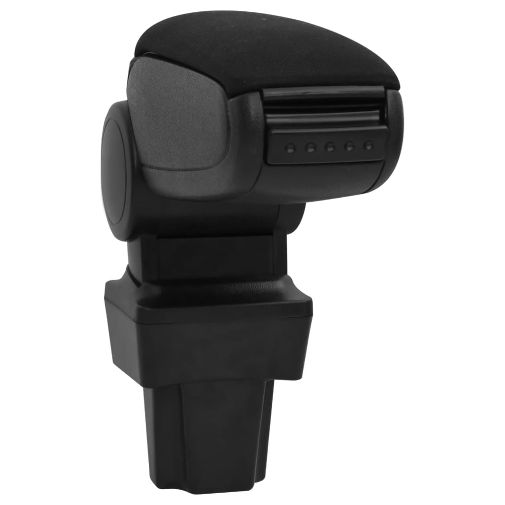 Vidaxl Armrest 11.5x32x (30-50) cm svart