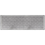 Vidaxl Tapis extérieur réversible 80x250 cm gris et blanc