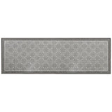 Vidaxl Tapis extérieur réversible 80x250 cm gris et blanc