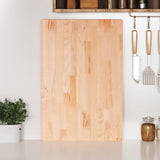 Vidaxl cutting board 60x40x4 cm solid beech wood