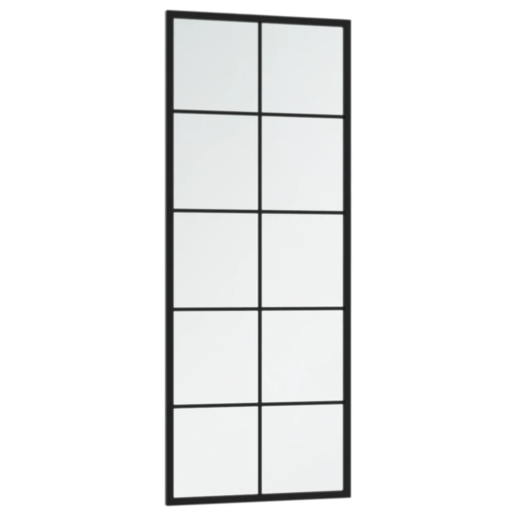 Vidaxl Wall Mirrors 2 PCS 100x40 cm kovová černá