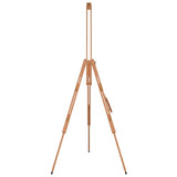 Vidaxl Easel 100x104x172 cm Legno di faggio solido