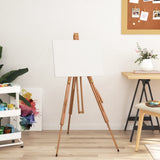 Vidaxl Easel 100x104x172 cm Legno di faggio solido