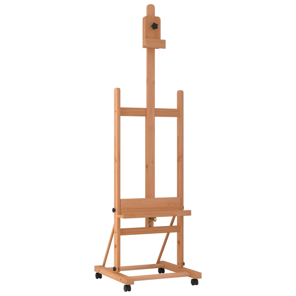 Vidaxl easel 55x53.5x178 cm trden bučni les