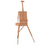 Vidaxl easel 81x121x173 cm solid beech wood