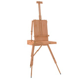 Vidaxl Easel 81x121x173 cm de madera de haya sólida