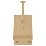 Vidaxx Tischstaffelei 27x43x68 cm massives Kiefernholz