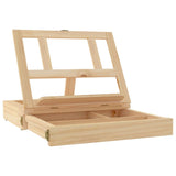 Fibre de table vidaxl avec tiroir 33.5x25,5x7 cm Pine solide