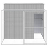 Vidaxl Dog Loft z RUN 214X253X181 CM STAL STARY