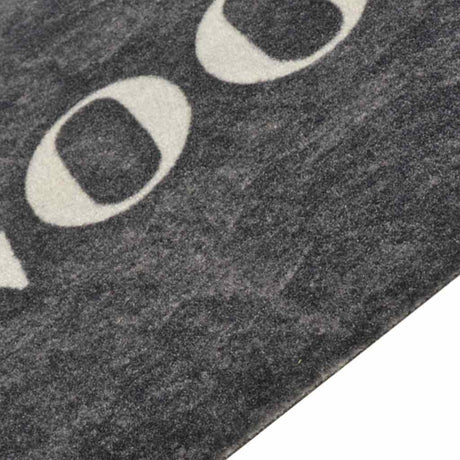Vidaxx Küchenmatte waschbarer Kochdruck 60x180 cm samtschwarz