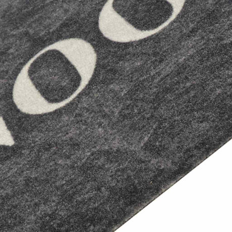 Vidaxx Küchenmatte waschbarer Kochdruck 60x300 cm samtschwarz