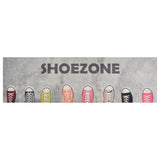 Vidaxx Küchenmatte waschbar Shoezone Print 60x180 cm Samt
