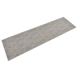 Vidaxx Küchenmatte waschbar kariert 45x150 cm Samt