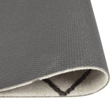 Vidaxx Küchenmatte waschbar kariert 45x150 cm Samt