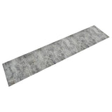 Vidaxl Kitchen Mat Washable Concrete Print 60x300 cm Velvet