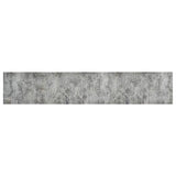 Vidaxl Kitchen Mat Washable Concrete Print 60x300 cm Velvet