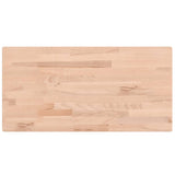 Vidaxx Waschtischplatte 100x50x1,5 cm massives Buchenholz