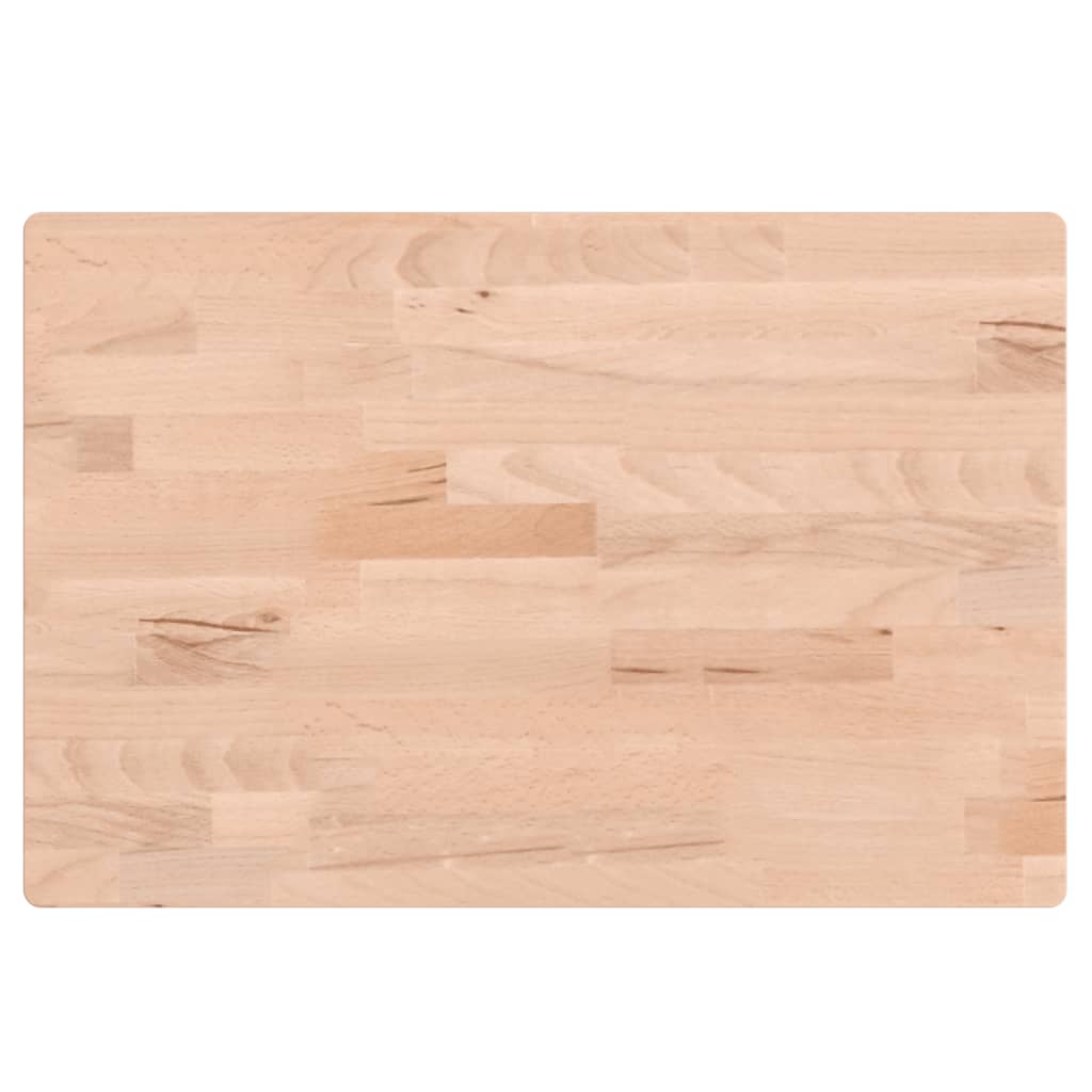 VidaXL Waschtischplatte 60x40x1,5 cm massives Buchenholz