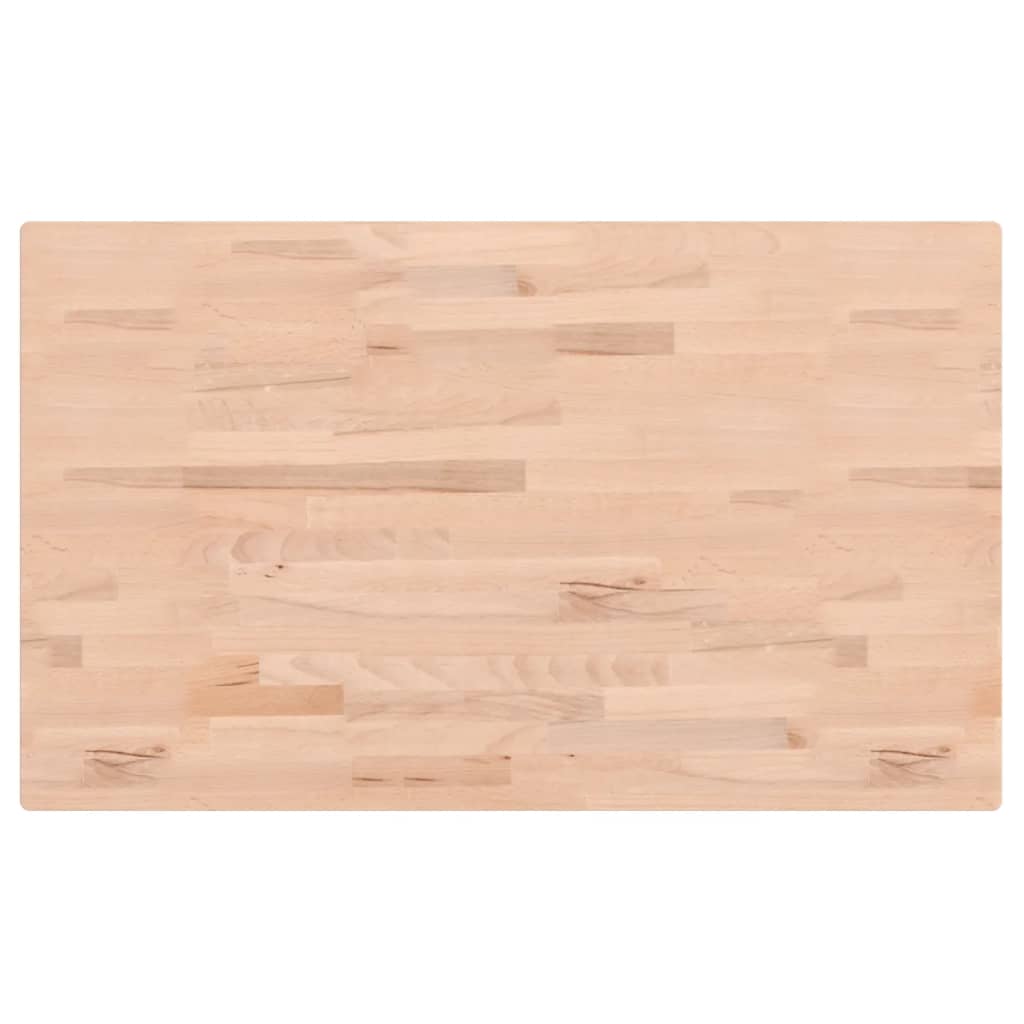 Vidaxx Waschtischplatte 100x60x1,5 cm massives Buchenholz