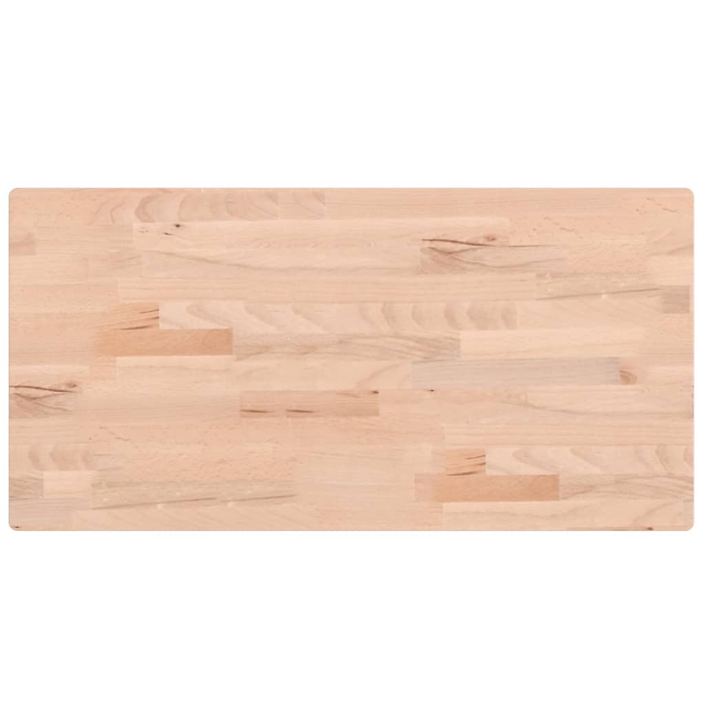 Vidaxx Waschtischplatte 80x40x2,5 cm massives Buchenholz