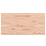 Vidaxx Waschtischplatte 100x50x4 cm massives Buchenholz