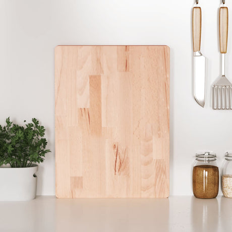 Vidaxx Schneidebrett 40x30x4 cm massives Buchenholz