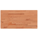 VidaXL Waschtischplatte 100x50x1,5 cm massives Buchenholz