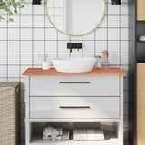 VidaXL Waschtischplatte 100x60x1,5 cm massives Buchenholz
