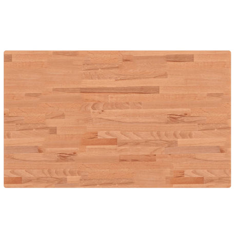 Vidaxx Waschtischplatte 100x60x2,5 cm massives Buchenholz