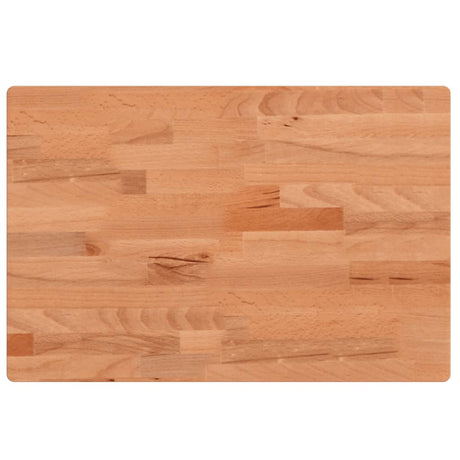 Vidaxx Waschtischplatte 60x40x4 cm massives Buchenholz