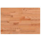 Vidaxx Waschtischplatte 60x40x4 cm massives Buchenholz