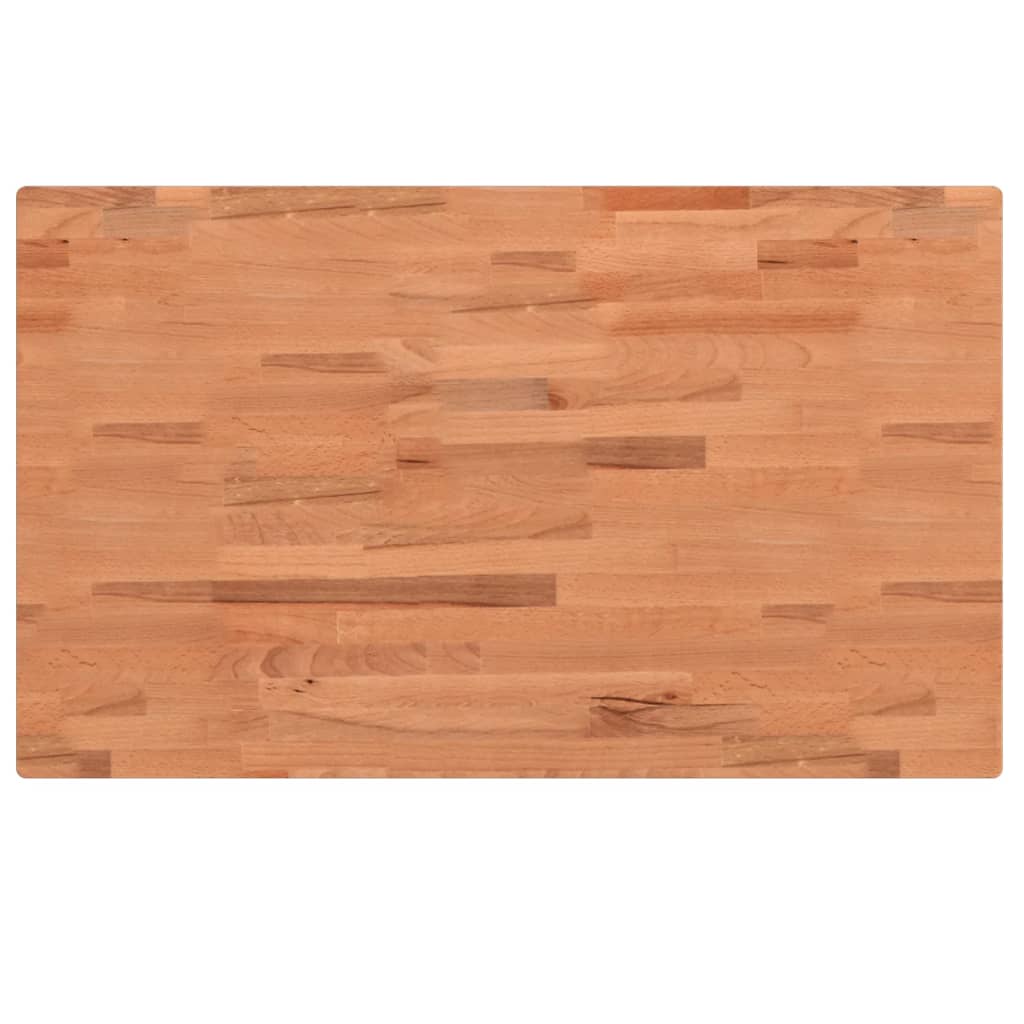 Vidaxx Waschtischplatte 100x60x4 cm massives Buchenholz