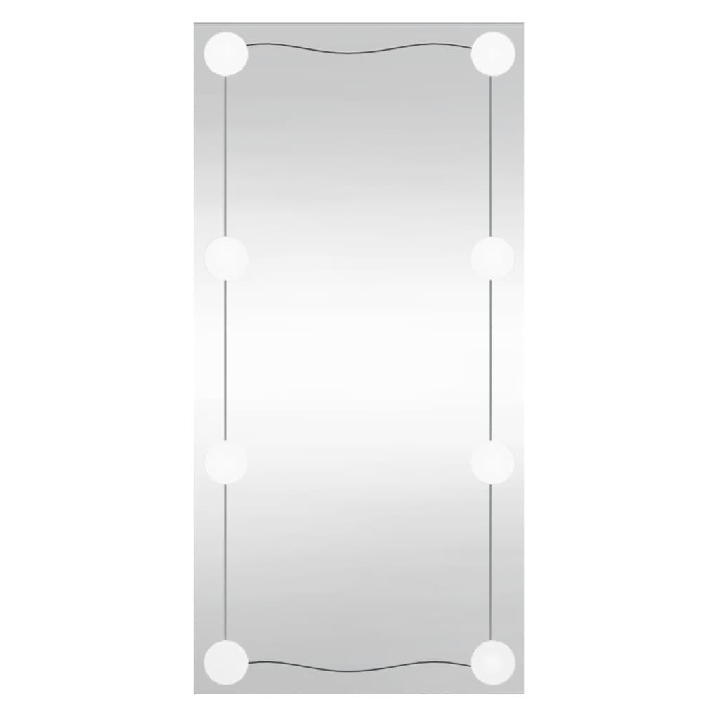 Vidaxl Wall Mirror s LED obdélníkovým sklem 30x60 cm