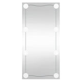 Vidaxl Wall Mirror s LED obdélníkovým sklem 30x60 cm