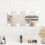 Vidaxl Wall Mirror s LED obdélníkovým sklem 30x60 cm