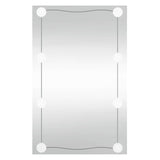 Vidaxl Wall Mirror s LED obdélníkovým sklem 40x60 cm