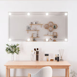 Vidaxl Wall Mirror s LED obdélníkovým sklem 50x100 cm