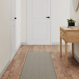 Vidaxx Teppichläufer 50x250 cm Sisal-Optik Taupe