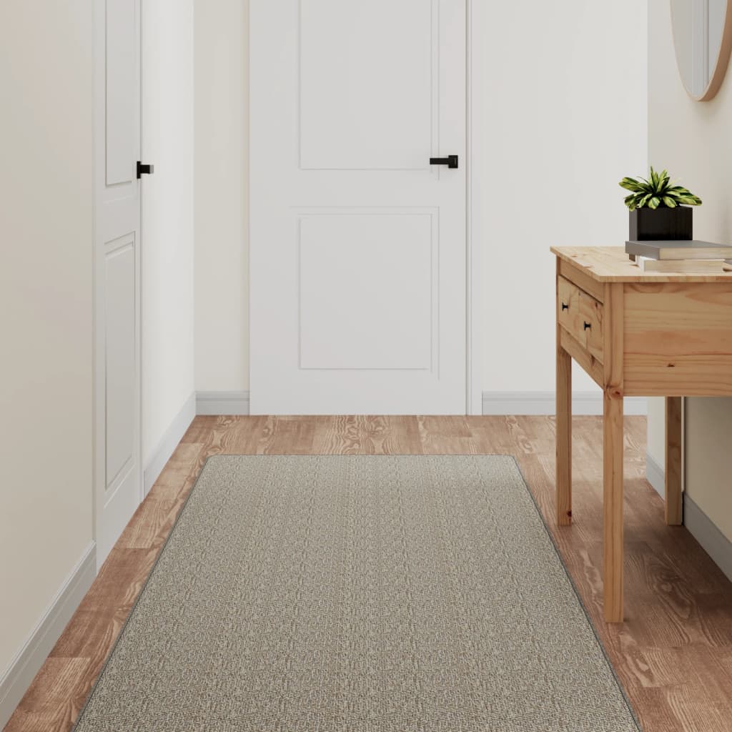 Vidaxl Carpet Runner da 80x200 cm TAUPE