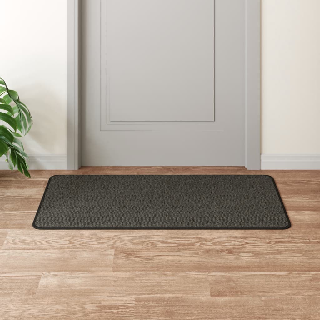 Vidaxl Carpet Runner 50x100 cm Sisal-utseende Antracitt-farget